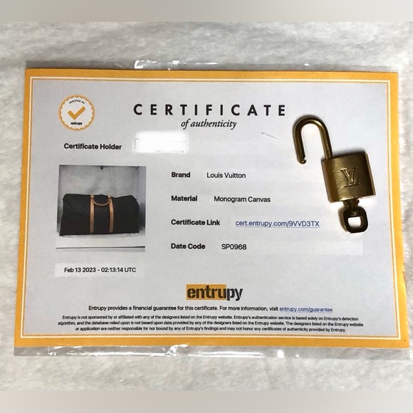 Louis Vuitton Vintage Monogram Keepall 55 Bag;Date Code-0968 w/COA/Lock & Key - Picture 6 of 17